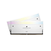 CORSAIR Dominator Titanium RGB DDR5 6400MHz CL32 96GB (2x48GB) White