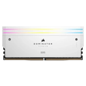 CORSAIR Dominator Titanium RGB DDR5 6400MHz CL32 96GB (2x48GB) White