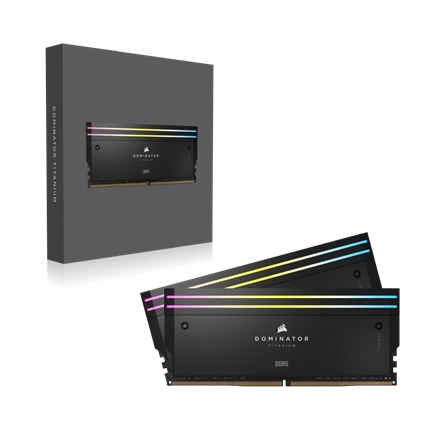 CORSAIR Dominator Titanium RGB DDR5 6600MHz CL32 96GB (2x48GB)