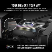 CORSAIR Dominator Titanium RGB DDR5 6600MHz CL32 96GB (2x48GB)