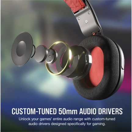 CORSAIR HS35 v2 Gaming Headset Black