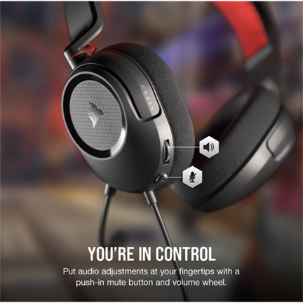CORSAIR HS35 v2 Gaming Headset Black