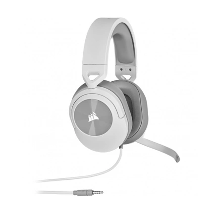 CORSAIR HS55 Stereo Wired Gaming Headset - White