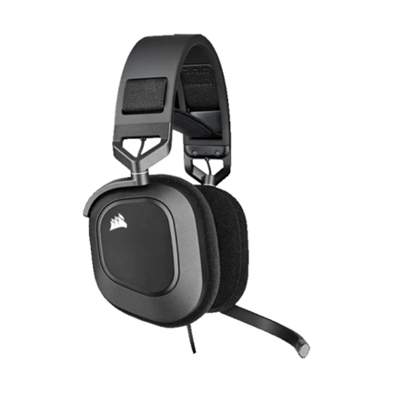 CORSAIR HS80 RGB USB Wired Gaming Headset — Carbon
