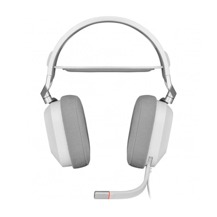 CORSAIR HS80 RGB USB Wired Gaming Headset — White