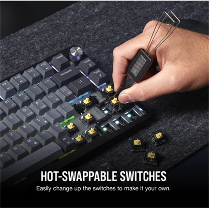 CORSAIR K65 Plus vezeték nélküli mechnaikus Gamer billentyűzet