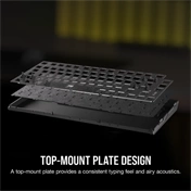 CORSAIR K65 Plus vezeték nélküli mechnaikus Gamer billentyűzet