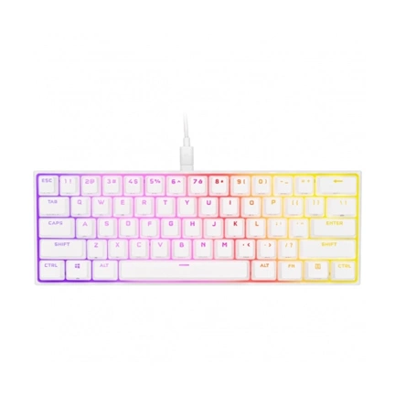 CORSAIR K65 RGB Mini - Cherry MX Red - White - US