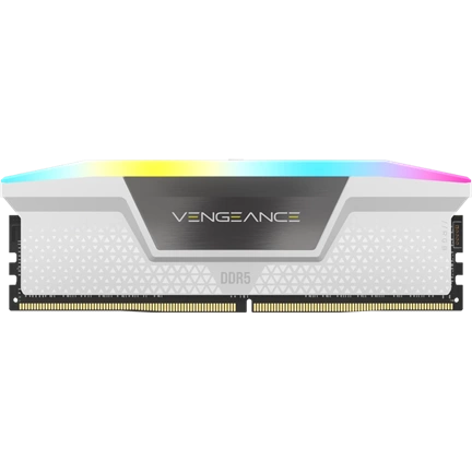 CORSAIR Vengeance RGB DDR5 6000MHz CL30 64GB Kit2 White