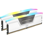 CORSAIR Vengeance RGB DDR5 6000MHz CL36 32GB Kit2 - White