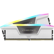 CORSAIR Vengeance RGB DDR5 6000MHz CL36 32GB Kit2 - White