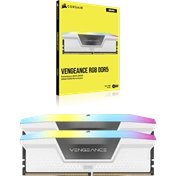 CORSAIR Vengeance RGB DDR5 6000MHz CL36 32GB Kit2 - White