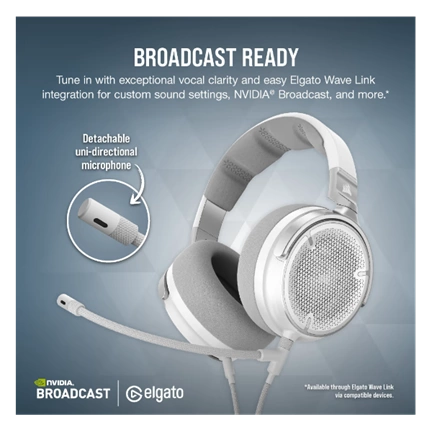 CORSAIR Virtuoso Pro Headset - Fehér