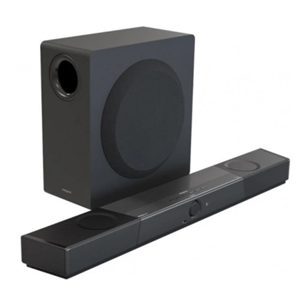 CREATIVE SXFI Carrier - Dolby Atmos® Speaker System Soundbar with Wireless Subwoofer and Super X-Fi® Headphone Holograph CREATIVE SXFI Carrier - Dolby Atmos® Speaker System Soundbar with Wireless Subwoofer and Super X-Fi® Headphone Holograph
