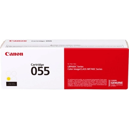 Canon CRG055 Toner Yellow 2,1K (EREDETI)