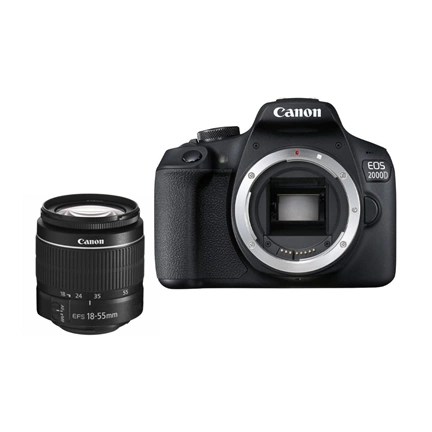 Canon EOS 2000D + EF-S 18-55mm DC III