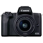 Canon EOS M50 Mark II + EF-M 15-45mm f/3.5-6.3 IS STM Premium Live Stream kit (fekete) Canon EOS M50 Mark II + EF-M 15-45mm f/3.5-6.3 IS STM Premium Live Stream kit (fekete)