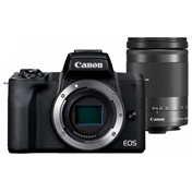 Canon EOS M50 Mark II + EF-M 18-150mm f/3.5-6.3 IS STM kit (fekete)