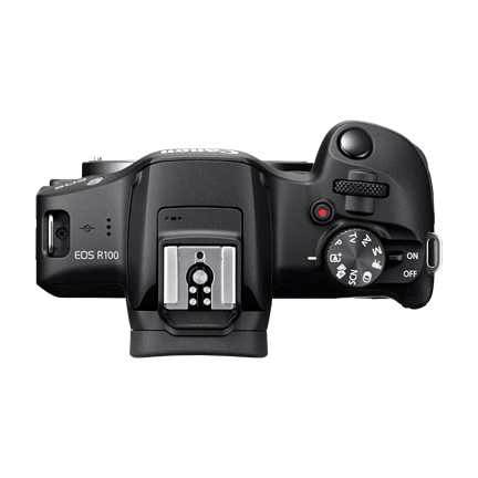 Canon EOS R100 + RF-S 18-45mm f/4.5-6.3 IS STM + RF-S 55-210mm f/5-7.1 IS STM