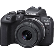 Canon EOS R10 váz + RF-S 18-45mm f/4.5-6.3 IS STM MILC fényképezőgép KIT Canon EOS R10 váz + RF-S 18-45mm f/4.5-6.3 IS STM MILC fényképezőgép KIT