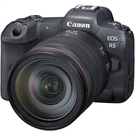Canon EOS R5 + RF 24-105mm f/4 L IS USM MILC fényképezőgép KIT Canon EOS R5 + RF 24-105mm f/4 L IS USM MILC fényképezőgép KIT