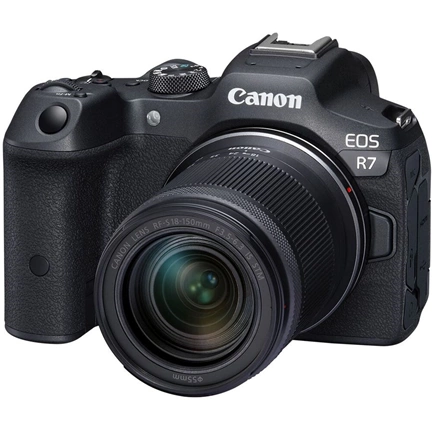 Canon EOS R7 + RF-S 18-150mm f/3.5-6.3 IS STM MILC fényképezőgép KIT - 124.460Ft kedvezmény a CANONSUM25 kuponkóddal Canon EOS R7 + RF-S 18-150mm f/3.5-6.3 IS STM MILC fényképezőgép KIT - 124.460Ft kedvezmény a CANONSUM25 kuponkóddal