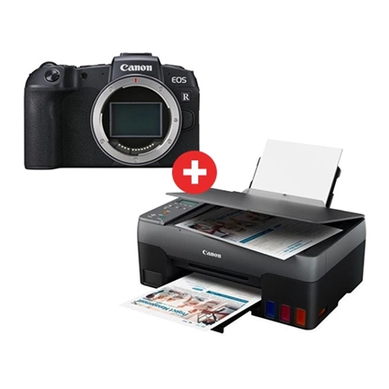 Canon EOS RP MILC fényképezőgép váz + PIXMA G3420 nyomtató csomag