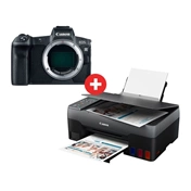 Canon EOS R MILC fényképezőgép váz + PIXMA G3420 nyomtató csomag