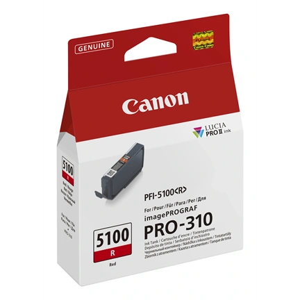 Canon PFI-5100 Ink Tank - imagePROGRAF PRO-310 - Red