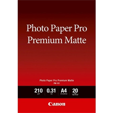 Canon PM-101 A4 20lap Premium Matt fotópapír