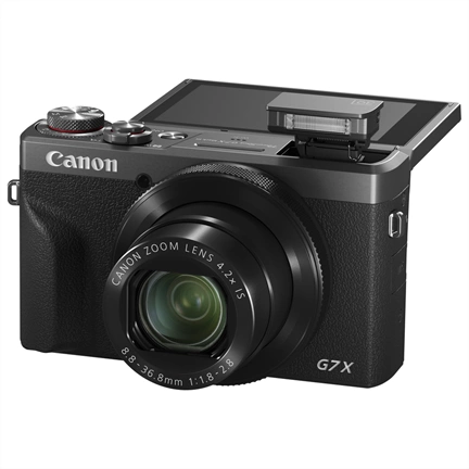 Canon PowerShot G7X Mark III digitális fényképezőgép váz, grafitszürke, "30th anniversary edition"