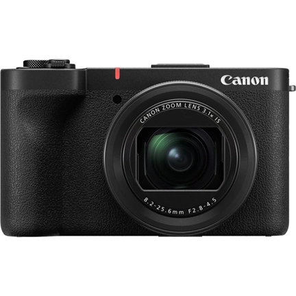 Canon PowerShot V1 digitális kompakt fényképezőgép Premium Vlogger Kit (fekete)