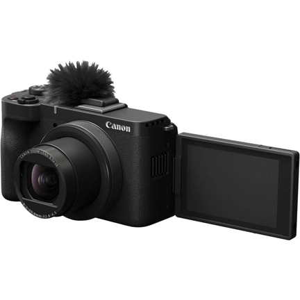 Canon PowerShot V1 digitális kompakt fényképezőgép Premium Vlogger Kit (fekete)