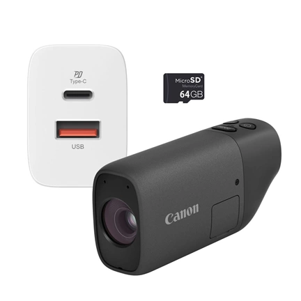 Canon PowerShot ZOOM Essential Kit egy szemlencsés teleobjektív