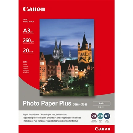 Canon SG201 Semi-Glossy A3 20lap fotópapír