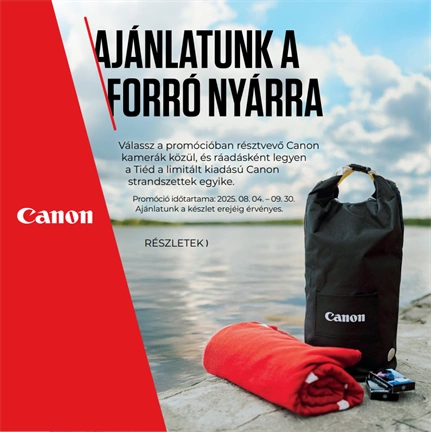 Canon Strandszett (limitált kiadás)