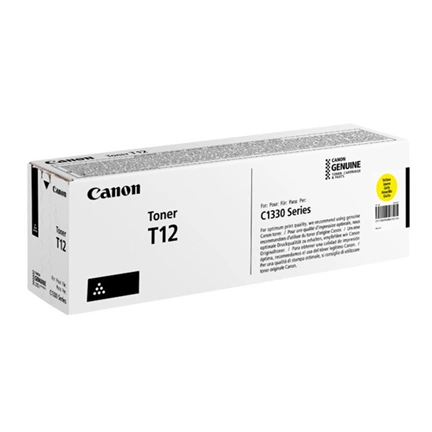 Canon T12 sárga toner