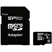 Card MICRO SDHC Silicon Power 8GB UHS-I Elite 1 Adapter (40MB/s | 15MB/s) CL10 Card MICRO SDHC Silicon Power 8GB UHS-I Elite 1 Adapter (40MB/s | 15MB/s) CL10