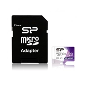 Card MICRO SDXC Silicon Power Superior Pro 128GB - C10,UHS-I U3, A1, V30