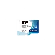 Card MICRO SDXC Silicon Power Superior Pro 64GB - C10,UHS-I U3, A1, V30