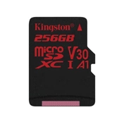 Card MICRO SD Kingston 256GB Canvas React UHS-I U3 V30 A1 + Adapter