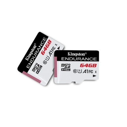 Card MICRO SD Kingston 64GB High Endurance CL10 A1 UHS-I 95/30MB