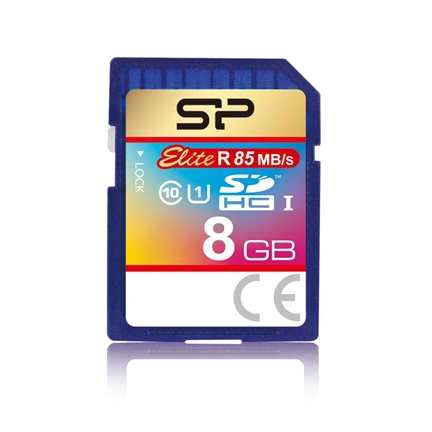 Card SDHC Silicon Power 8GB Elite CL10