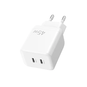 Caruba 45W fali töltő 2x USB-C