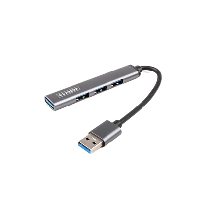 Caruba 4 az 1-ben portos USB hub asztroszürke - (Space Grey)
