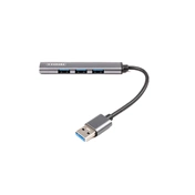 Caruba 4 az 1-ben portos USB hub asztroszürke - (Space Grey)