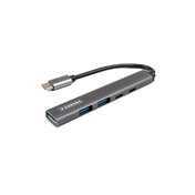 Caruba 5 az 1-ben portos USB-C hub asztroszürke - Space Grey (CUSB-6)