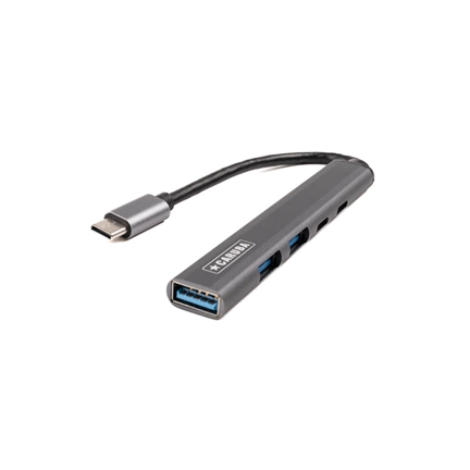Caruba 5 az 1-ben portos USB-C hub asztroszürke - Space Grey (CUSB-6)