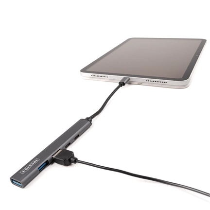 Caruba 5 az 1-ben portos USB-C hub asztroszürke - Space Grey (CUSB-6)