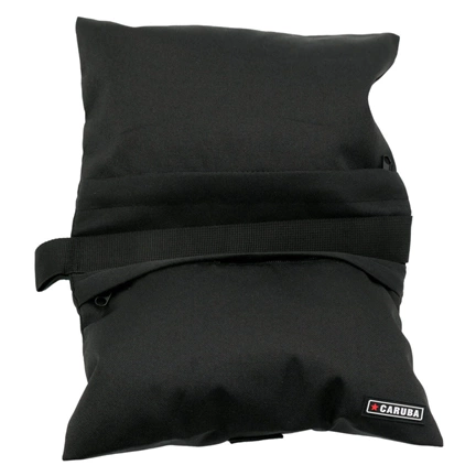 Caruba homokzsák dupla rekesszel, fekete (Small)